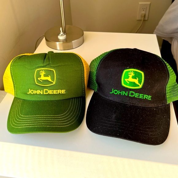 John Deere Hats X 2 - Picture 1 of 3